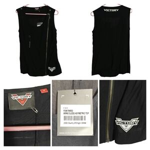 Victory Women's Black Muscle Tee